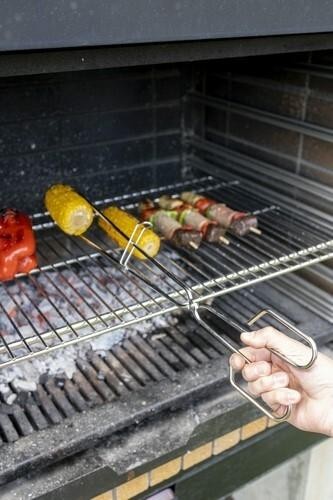 PINZA COCINA INOX CON GUIA 45CM