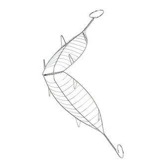 PARRILLA BESUGUERA INOX 54X13.5X8CM
