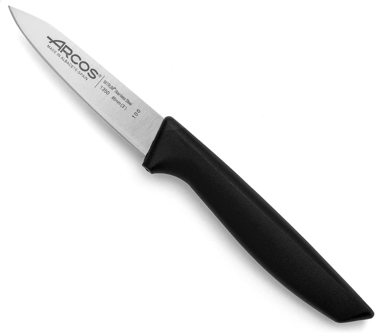 CUCHILLO ARCOS MONDADOR MANGO NEGRO 85 M