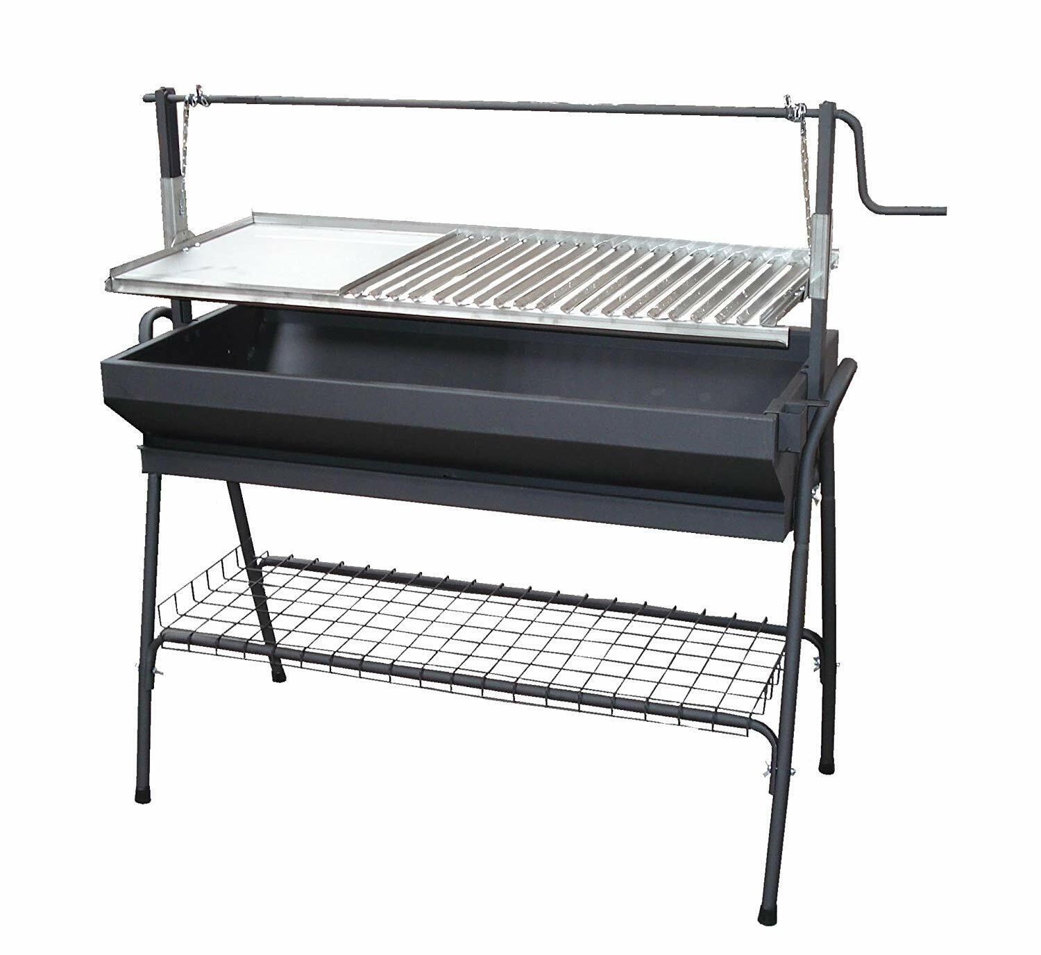 BARBACOA SANTANA PARRILLA PLANCHA REGULABLE 80CM
