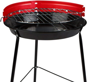 BARBACOA 33 CM REDONDA CON PATAS