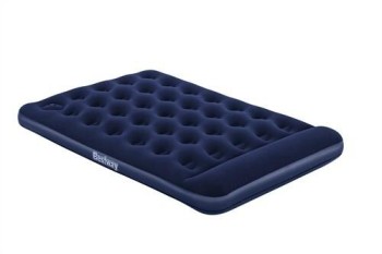 COLCHON CAMA HINCHABLE DOBLE+BOMBA 191X137X22CM