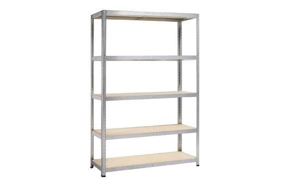 ESTANTERIA 5 BALDAS METALICA 176X120X45CM IRONSIDE