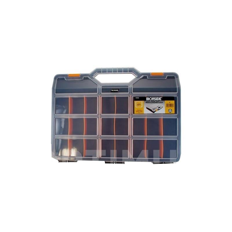 ESTUCHE CLASIFICADOR MALETA POLIPROP 460X350X81MM IRONSIDE