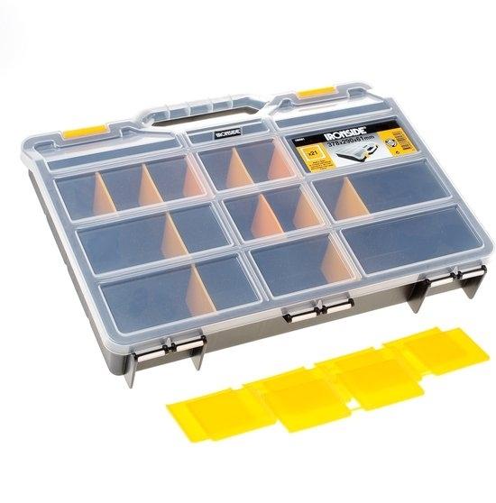 ESTUCHE CLASIFICADOR MALETA POLIPROP 378X290X61MM IRONSIDE
