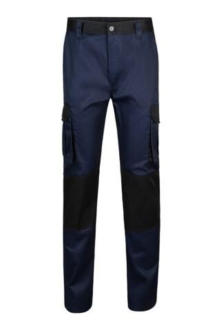 PANTALON SOLID MATCH AZUL MARINO/NEGRO VELILLA