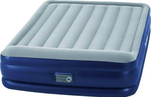 COLCHON CAMA HINCHABLE DOBLE TRICHET 203X152X46CM
