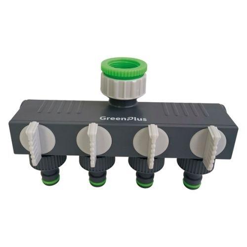 CONECTOR RAPIDO RIEGO 4 VIAS 1-3/4 NATUUR