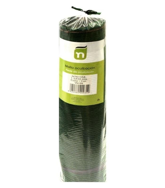 MALLA OCULTACION 80GR VERDE 2MT X 100MT LARGO