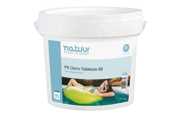 CLORO LENTO TABLETA 250GR 5KG NATUUR