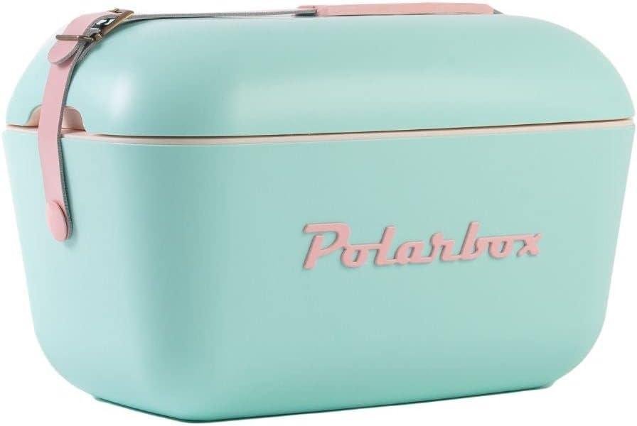NEVERA RIGIDA RETRO POLAR BOX VERDE AGUA CLASS 20L