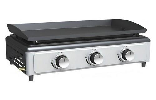 PLANCHA GAS 3 QUEMADORES SOBREMESA 7,5KW IRONSIDE