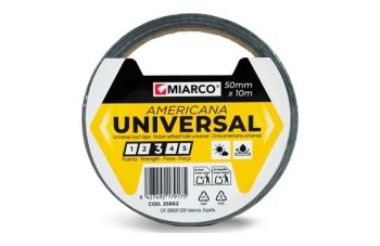 CINTA AMERICANA UNIVERSAL NEGRA  50MM*10MTS