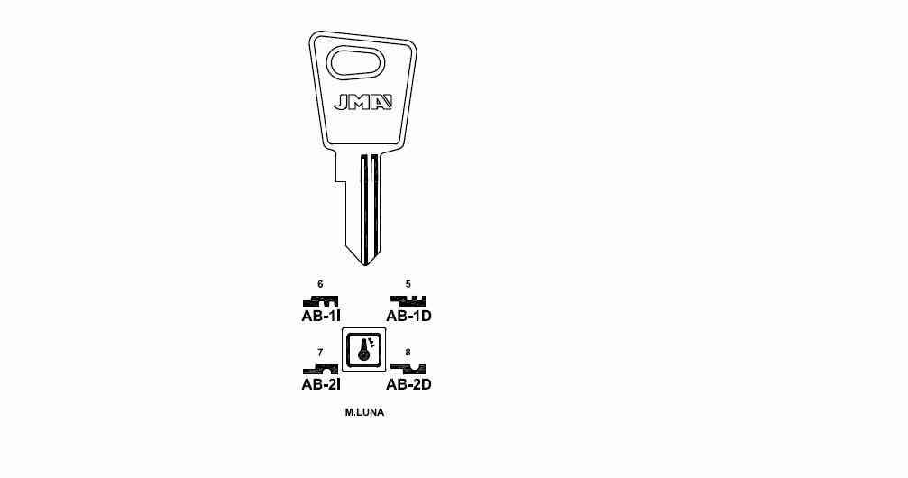 LLAVE DENTADA AB 1-I  S-C