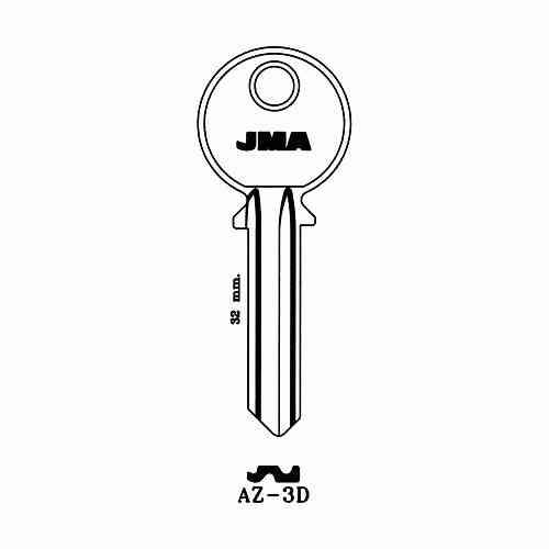 LLAVE DENTADA ALUMINIO AZ-3-D