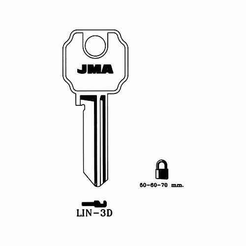 LLAVE DENTADA ALUMINIO LIN-3-D